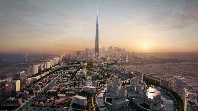 Torre Jeddah tendrá más de 1.000 metros y un área total de construcción de 530.000 metros cuadrados.