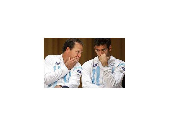 Jaite dijo que Del Potro no le comunicó nada.