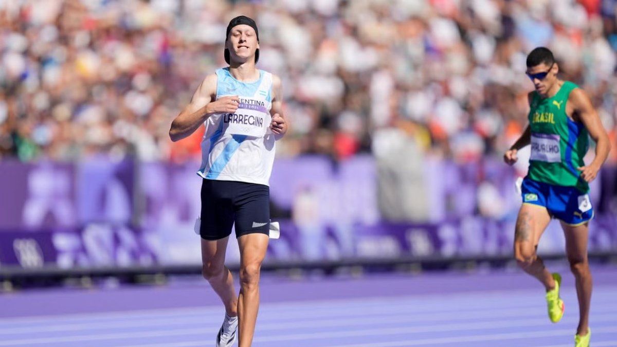 Elián Larregina qualified for the semi-finals in athletics and dreams of making history at the Olympic Games
