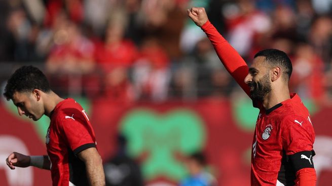 Mo Salah le da le triunfo a Egipto frente a Sudáfrica en la Copa Africana 2025.
