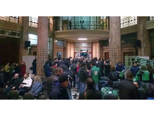 Sindicalistas de ATE tomaron el Ministerio de Modernización