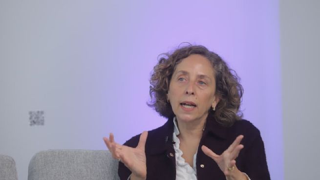 Lapresidenta de UART, Mara Bettiol, abordó el problema de la judicialidad durante el cuarto panel de Ámbito Debate.