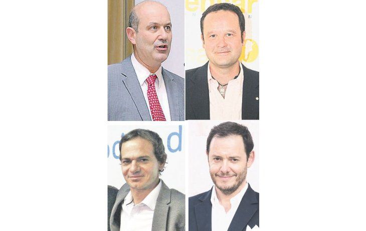 Federico Sturzenegger, Mariano Flores Vidal, Lucas Llach y Demián Reidel