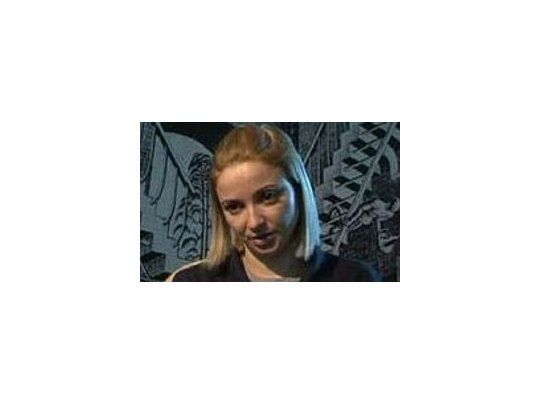 La joven moldava, Domnica Cemortan.