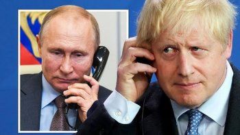 boris johnson revelo amenaza de putin: con un misil solo tomaria un minuto