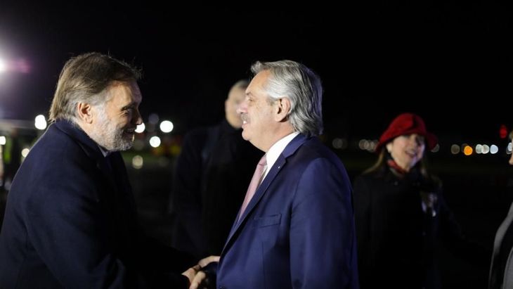 Alberto Fernández continúa su gira por Europa en la cumbre por el clima.&nbsp;