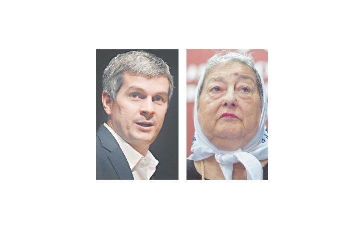 Marcos Peña y Hebe de Bonafini