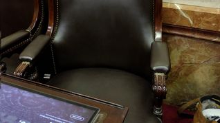 La banca vacía de Javier Milei.&nbsp;