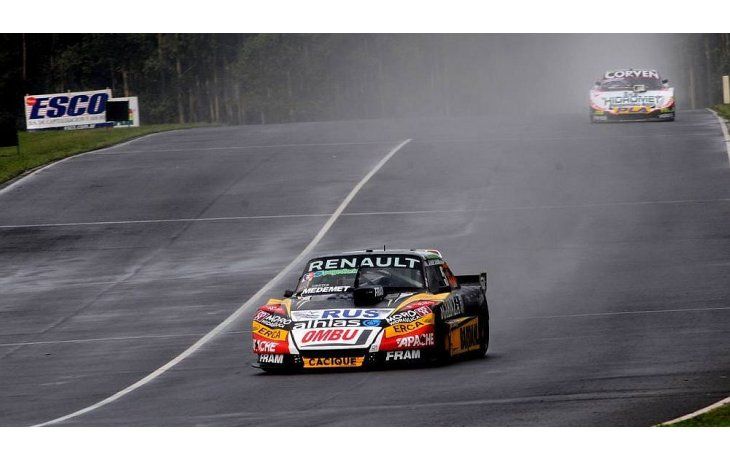 Por la lluvia, nadie bajó los tiempos y Ardusso quedó al frente (Foto: cortesía ACTC).