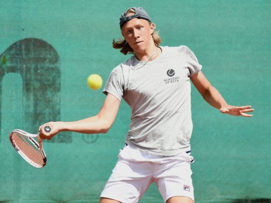 Leo Borg comenzó con un traspié su carrera como profesional en el ATP Tour.