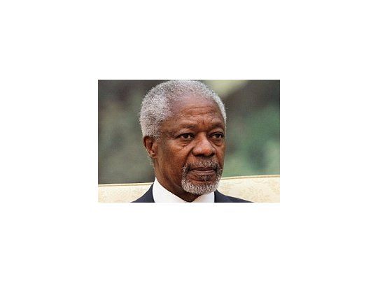 Annan anunció que no renovará su mandato.