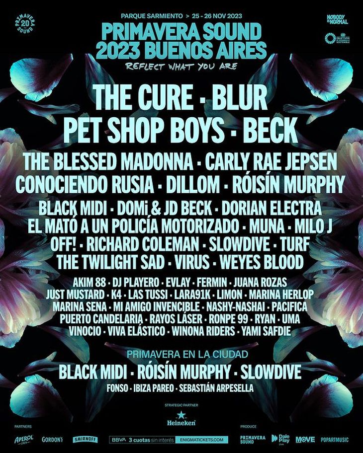 The Cure, Blur, Pet Shop Boys and Beck, arrive at Primavera Sound Buenos Aires The Cure, Blur, Pet Shop Boys and Beck, arrive at Primavera Sound Buenos Aires
