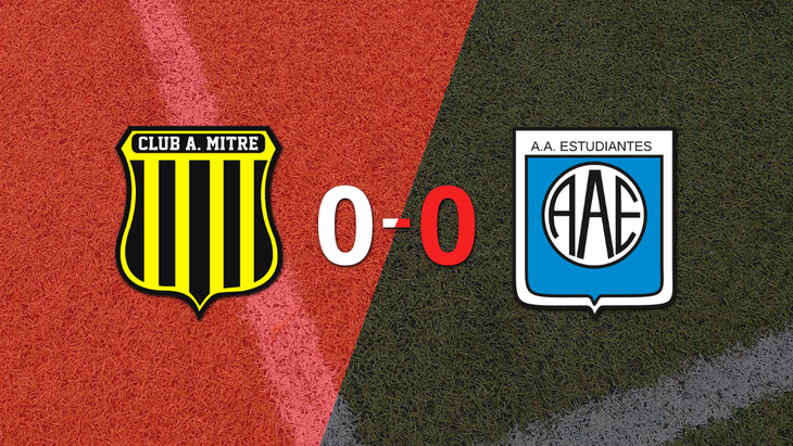 Mitre (SE) y Estudiantes (RC) no se sacaron ventaja y terminaron sin goles