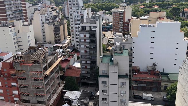 Vista de Villa del Parque, actualmente en este trazado hay más de 40 emprendimientos en ejecución (Foto Gentileza: San Román Propiedades)