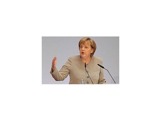 La canciller alemana Angela Merkel.