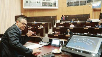 DEBATE. Rolando Figueroa, actual titular de la Legislatura, el hombre que articuló el consenso pese a la falta de mayoría oficialista, una ecuación que se repetirá a partir de diciembre.
