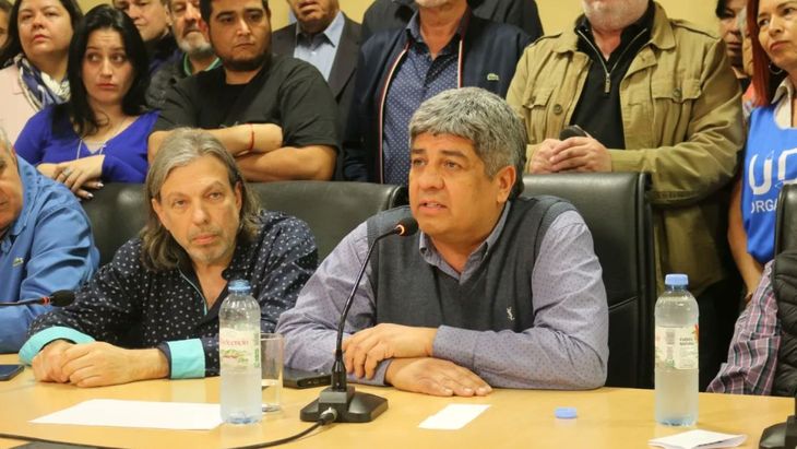 Pablo Moyano, triunviro de la CGT. Pablo Moyano, triunviro de la CGT.