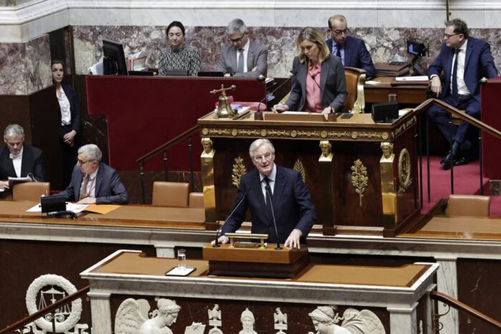 Michel Barnier no alcanzó los 100 días en su cargo como primer ministro francés. Michel Barnier no alcanzó los 100 días en su cargo como primer ministro francés.