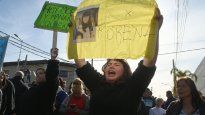 Protestas por el crimen de Morena.&nbsp;