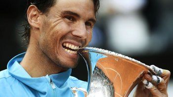 nadal se alzo con su noveno titulo en roma, al derrotar a djokovic