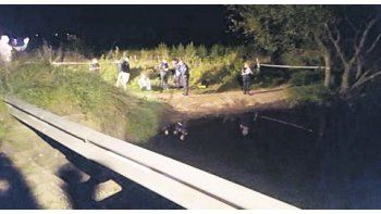 HALLAZGO. La Policía trabajó durante horas en el lugar donde se encontró el cuerpo del cardiólogo.