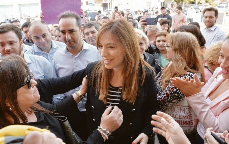 Acción. Pese al resultado adverso de las PASO, la mandataria continuará con la campaña hasta el inicio de la veda de cara a las generales.
