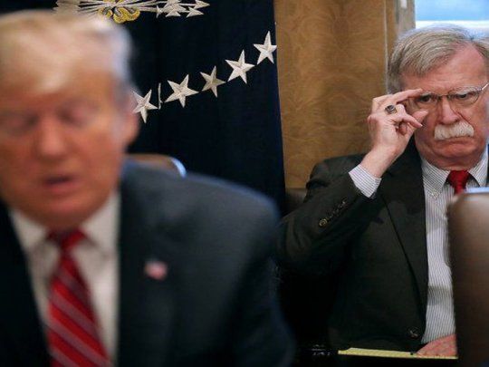 Trump y Bolton tenían una estrecha relación, pero se distanciaron por distintas cuestiones de política exterior.