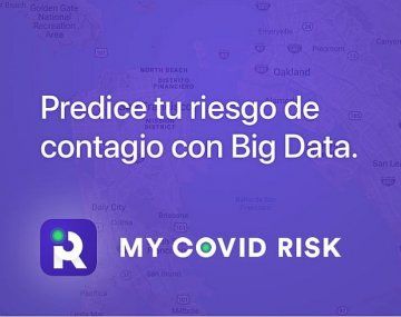 My COVID Risk es una plataforma que permite evaluar el riesgo de contraer coronavirus dependiendo de la geolocalización de los usuarios.