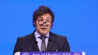 Milei cierra su primera gira internacional. Milei cierra su primera gira internacional.