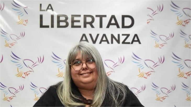 Claudia del Valle, candidata de La Libertad Avanza en la Tercera Sección de la provincia de Buenos Aires. Claudia del Valle, candidata de La Libertad Avanza en la Tercera Sección de la provincia de Buenos Aires.