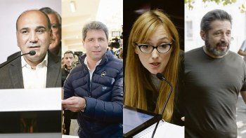 Juan Manzur, Sergio Uñac, Anabel Fernández Sagasti y Víctor Santa María