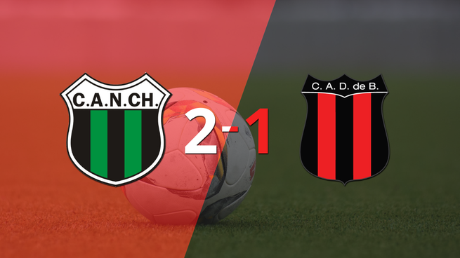 Nueva Chicago consiguió una victoria en casa por 2 a 1 ante Def. de Belgrano