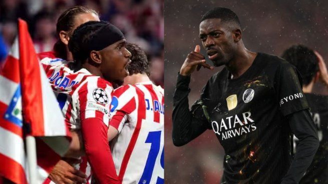 Atlético de Madrid y PSG avanzaron a las semifinales de la Champions League 2026.