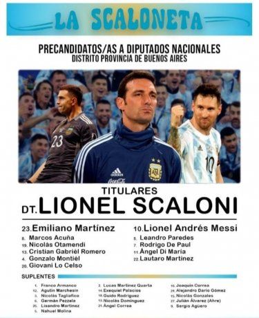 Boleta de La Scaloneta.