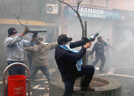 Graves incidentes en Córdoba (foto 1)