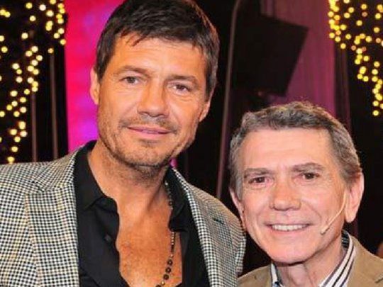 Marcelo Tinelli y Juan Alberto Badía.&nbsp;