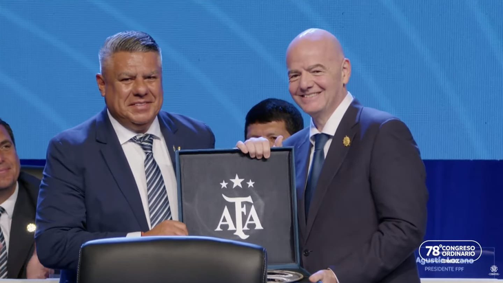 Tapia and Infantino, together Tapia and Infantino, together