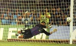 Sergio Goycochea en su torneo más glorioso. Sergio Goycochea en su torneo más glorioso.