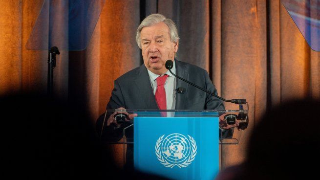 Antonio Guterres criticó el sector de las energías fósiles. 