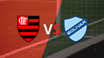flamengo se adelanta 1 a 0 frente a bolivar