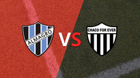 almagro y chaco for ever empatan 0-0 al final del primer tiempo