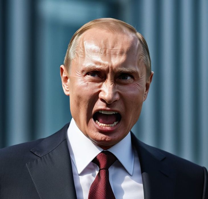 Vladimir Putin, Presidente de Rusia, apela a la locura como arma, solo en los casos más extremos