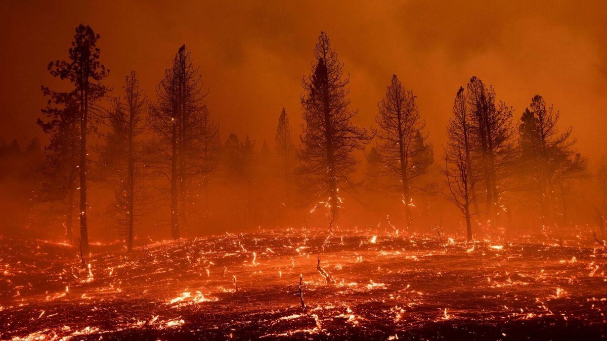California suffers the biggest fire of the year