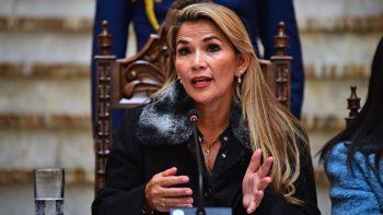 La autoproclamada presidenta de Bolivia&nbsp; Jeanine Áñez.