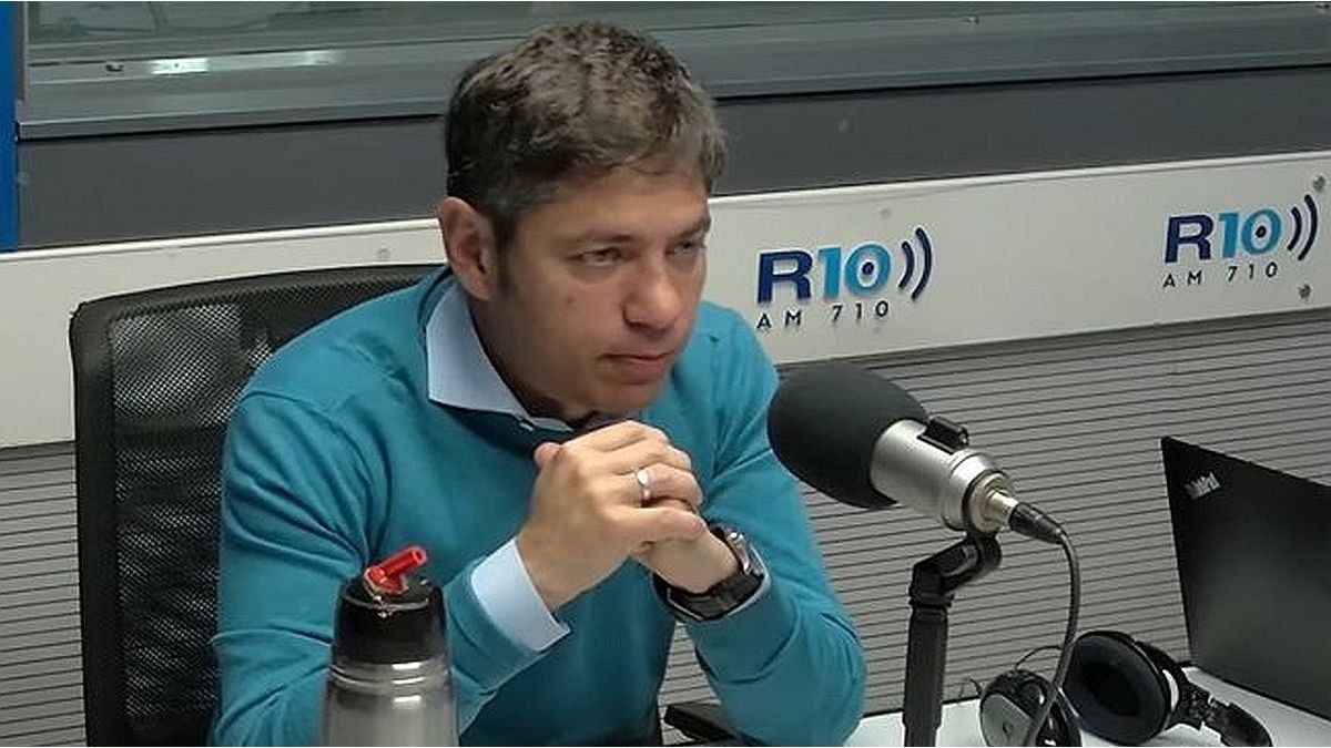 Axel Kicillof antes de la veda: 