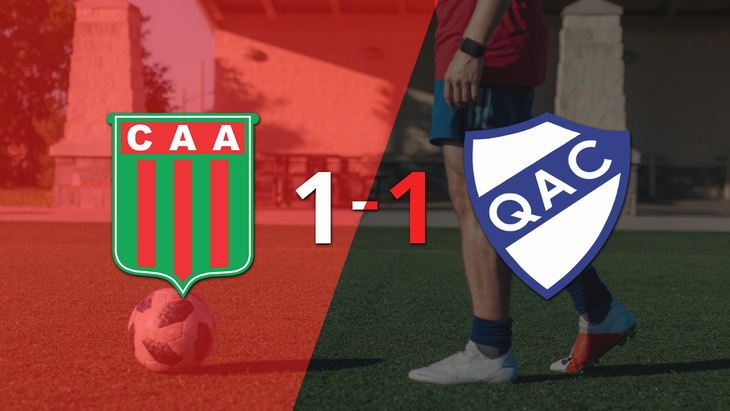 Quilmes empató 1-1 en su visita a Agropecuario Argentino