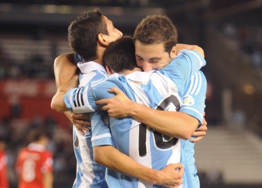 Con Higuaín y Messi encendidos, Argentina goleó a Chile (foto 5)