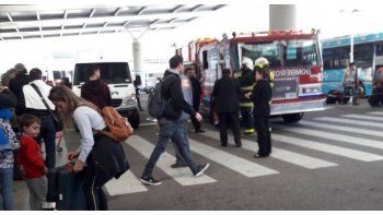 Aeropuerto internacional de Ezeiza.