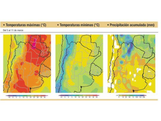 Luego del Pampero, baja la temperatura