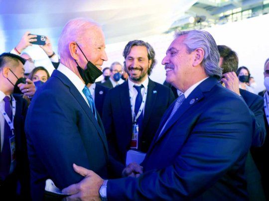 Joe Biden y Alberto Fernández se encontraron en el G20
